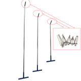 Stainless Steel Dent Repair Tool with Replaceable Head