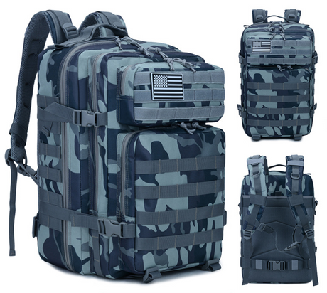Outdoor Hiking Backpack, Tactical Casual Commuter Bag