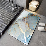 Bathroom Silicone Diatomaceous Water Absorbent Mat