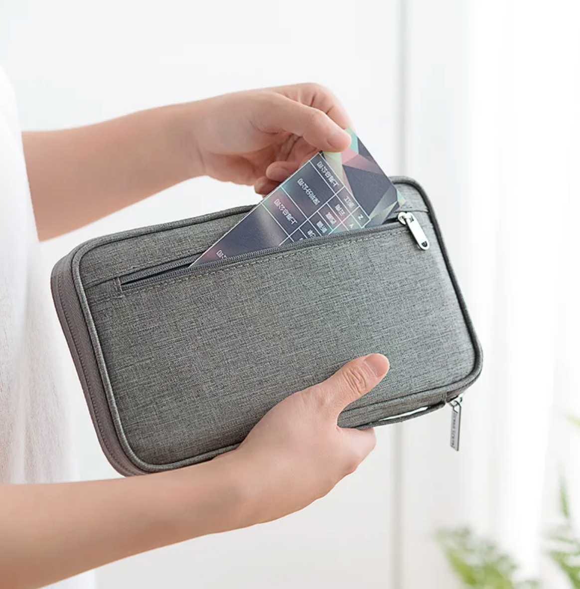 Travel Passport Organizer Wallet