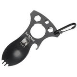 Outdoor Multi-Tool Camping Gear with Spoon, Fork, Opener