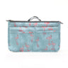 Portable Double Zipper Flamingo Wash Cosmetic Bag