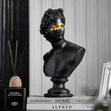 Nordic Luxury Apollo Gold Eye Resin Home Decor Piece