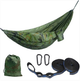Outdoor Double Camping Hammock - 210T Parachute Nylon