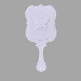 Portable Handheld Small Plastic Makeup Mirror