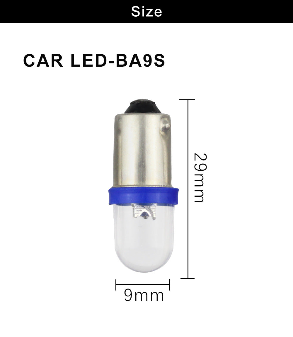 1X BA9S LED Car Interior Light DC12V H21W Bulb