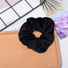 Solid Color Crystal Satin Hair Accessories for Women