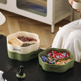 Elegant Multi-Layer Rotating Snack Organizer Tray
