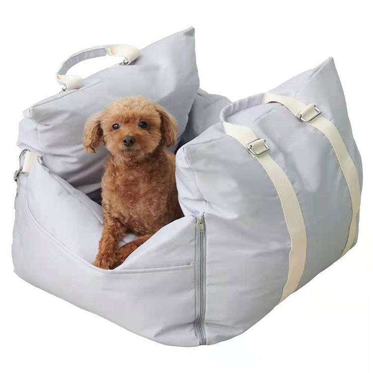 Custom Washable Pet Bed for Car and Home Use