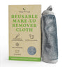 Tree To Tub Reusable Makeup Remover Cloth for Face - Gray Washable Microfiber Makeup Remover Towels for Gentle Cleansing Makeup Towels Face Washcloth for Daily Use Face Towels for All Skin