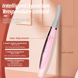 Mini Electric Heated Eyelash Curler and Brush