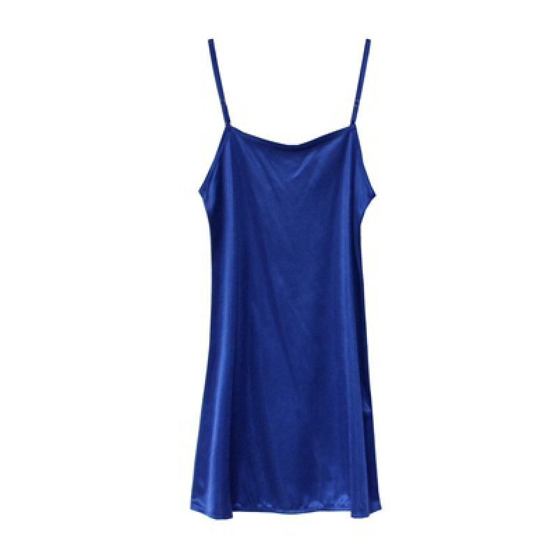 Thin Shoulder Strap Spring & Summer Dress Slip Petticoat