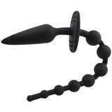 Silicone Beaded Anal Plug Prostate Massager