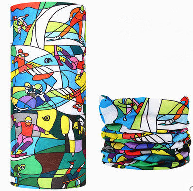 Outdoor Seamless Multifunctional Headscarf for Biking