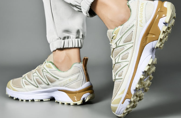 Mesh Sneakers and Hiking Boots for Running