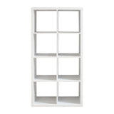 2 X 4 Cube Bookshelf For Home, Office - White