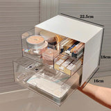 Large Capacity Makeup Organizer Box with Dustproof Design
