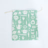 Cotton Linen Drawstring Storage Bag for Students