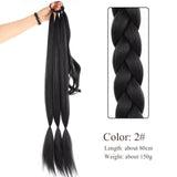 European Beauty Long Hair Winding Wig Horsetail