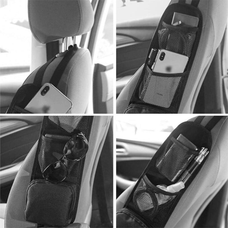 Car Seat Organizer with Multi-Pocket Storage Accessory