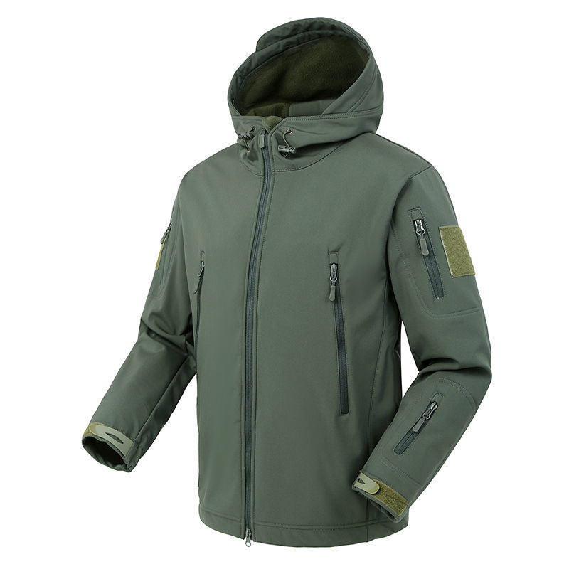 Men's Outdoor Waterproof Softshell Jacket for Hiking