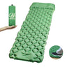 LJINNOVEX Self Inflating Sleeping Pad for Camping Ultralight Backpacking Sleeping Mat with Built-in Foot Pump and Pillow Lightweight Camping Air Mattress Ideal for Travel Hiking and Tents(Green)