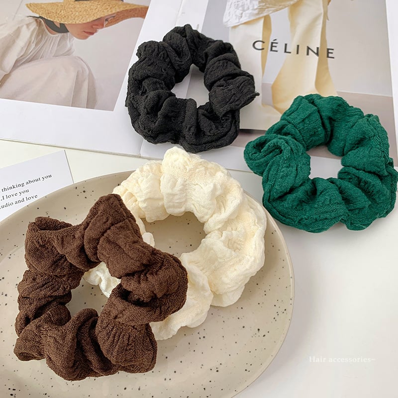 Large Intestine Bun Hair Band for Women