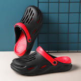 Men's Summer Outdoor Non-slip Rubber Hole Shoes