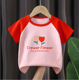 Children's Cartoon Pure Cotton Short Sleeve T-Shirt