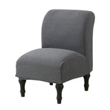 Waterproof Armless Chair Slipcover - Stretch Knit Twill