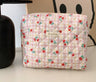 Korean Quilted Portable Cosmetic Storage Bag for Women