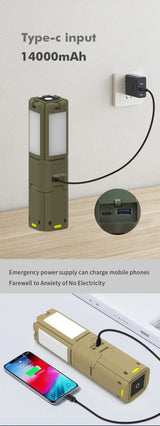 Folding Camping Lantern with Long-Life Battery