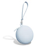 Light Blue Silicone Earbud Case Headphone Organizer Charging Cord Organizer Travel Jewelry Case Wired Earbuds Case Ear Bud Case Holder Charger Case Key Case Silicone Earbud Pouch Makeup Case
