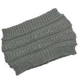 Women's Winter Fashion Solid Color Hair Bands