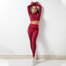 Seamless Jacket Zipper Suit for Fitness Yoga Wear