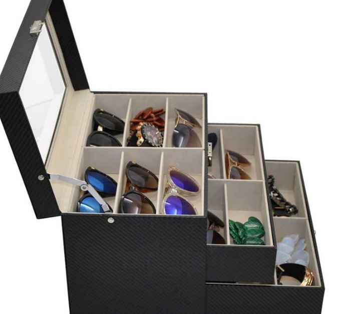 Storage and Display Box for Glasses