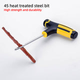 Car and Motorcycle Tire Repair Tool Kit with Glue