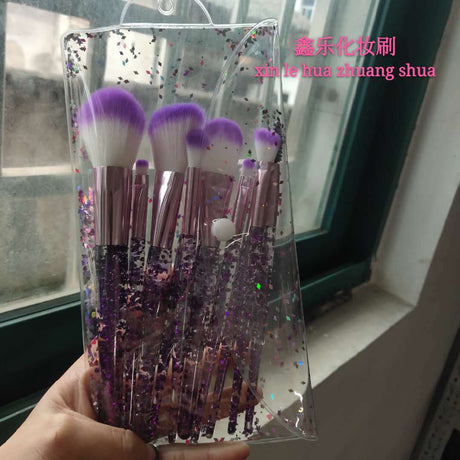 10-Piece Makeup Brush Set for Beauty and Blending