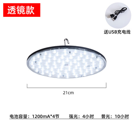 USB Rechargeable LED Camping Light for Outdoor Use