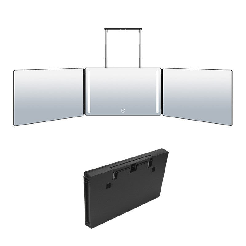 Portable Adjustable LED Wall-Mounted Makeup Mirror