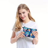 Colorful Firefly Print Waterproof Makeup Bag for Travel