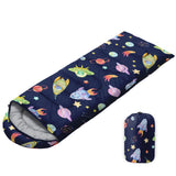 Sleeping Bags for Adults Youth Kids3D Printing Camping Sleeping Bag for Girls Boys Lightweight Waterproof Cold/Warm Weather Sleeping Bag for 3 Seasons
