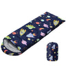 Sleeping Bags for Adults Youth Kids3D Printing Camping Sleeping Bag for Girls Boys Lightweight Waterproof Cold/Warm Weather Sleeping Bag for 3 Seasons