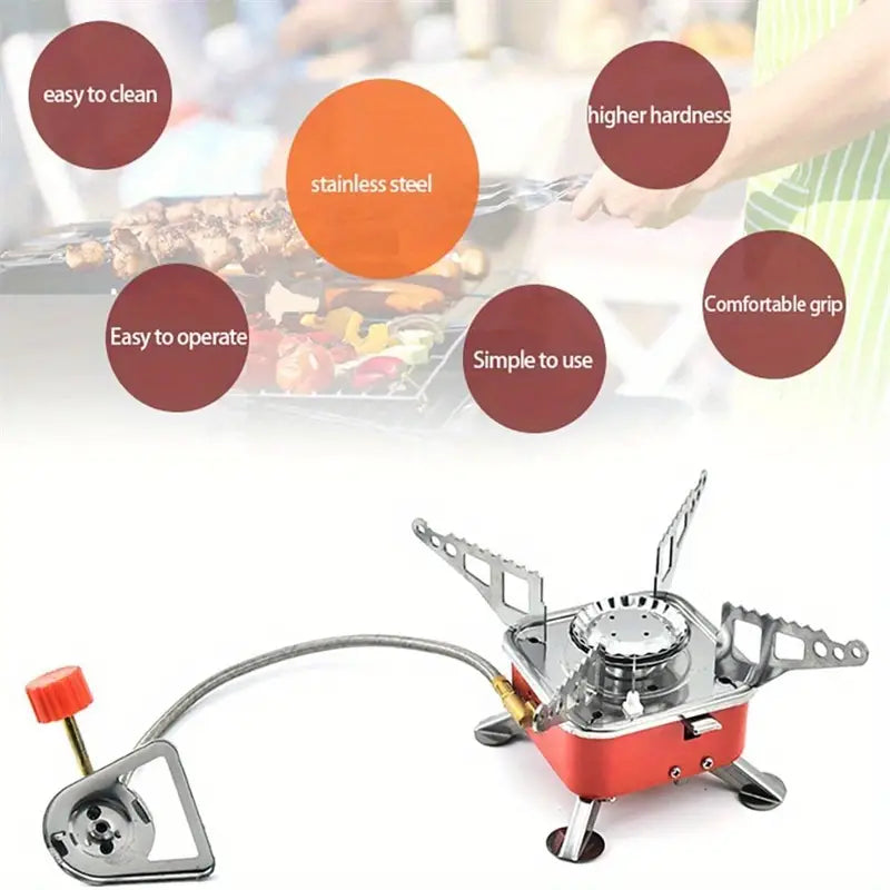 Mini Portable Folding Gas Stove for Camping and Picnic