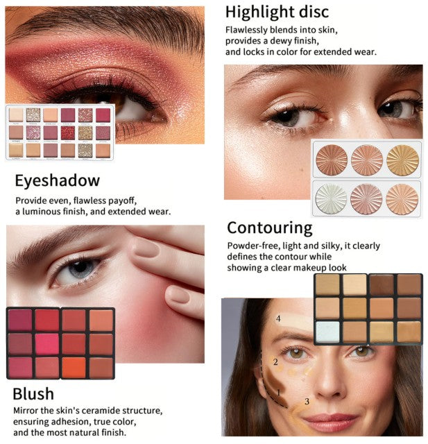 4in1 Multifunctional Makeup Palette