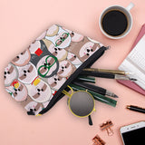 Women's Waterproof Canvas Makeup Clutch Bag