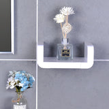 Wall-Mounted Bathroom Storage Rack for Organizing