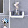 Wall-Mounted Bathroom Storage Rack for Organizing