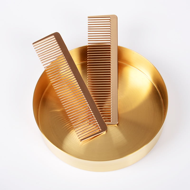 Portable Metal Hair Comb for Trendy Styles