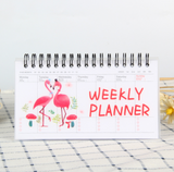 Korean Stationery Cartoon Tearable Weekly Planner Notebook